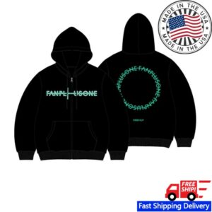 Music Plaza Merch Store Family Fam I Love You Md Hoodie Zip-Up