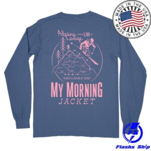 My Morning Jacket Merch Store Trail Map Longsleeve Tee
