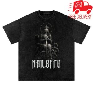 Nail Bite Merch Store Dark Queen Oversized Fit Tee