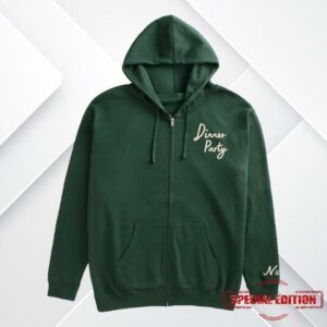 Niall Horan Merch Store Dinner Party Zip Up Hoodie