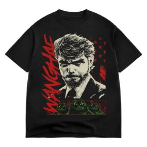 Nick Fuentes Merch Store Shop Wanghaf Illustrated Tee