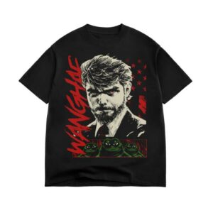 Nick Fuentes Merch Store Wanghaf Illustrated Shirt