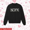 kenny Nofx Merch Shop Store Logo Applique Sweatshirt