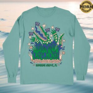Okeechobee Festival Store Merch 2026 Lineup Longsleeve Tee