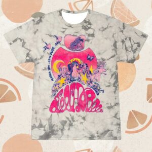 Okeechobee Festival Store Merch 2026 Tie Dye Lineup Tee