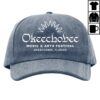 Okeechobee Festival Store Merch Denim Snapback Hat