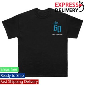 Ole 60 Merch Store 2024 Tour Tee
