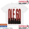 Ole 60 Merch Store 2025 White Tour Tee