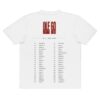 Ole 60 Merch Store 2025 White Tour Tee