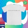 Onerepublic Merch Store Onerepublic Classic Logo Shirt White