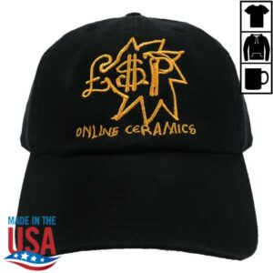 kenny Online Ceramics Merch Shop LP Logo Black Hat
