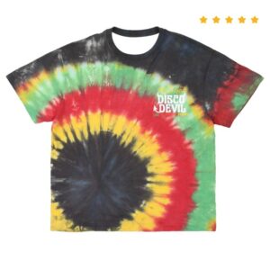 Online Ceramics Merch Store Disco Devil Tie Dye Tee