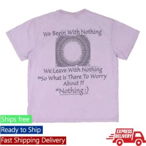 Online Ceramics Merch Store Nothing Hand Dip Dyed Shirt