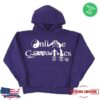 Online Ceramics Merch Store Peace Logo Purple Hoodie
