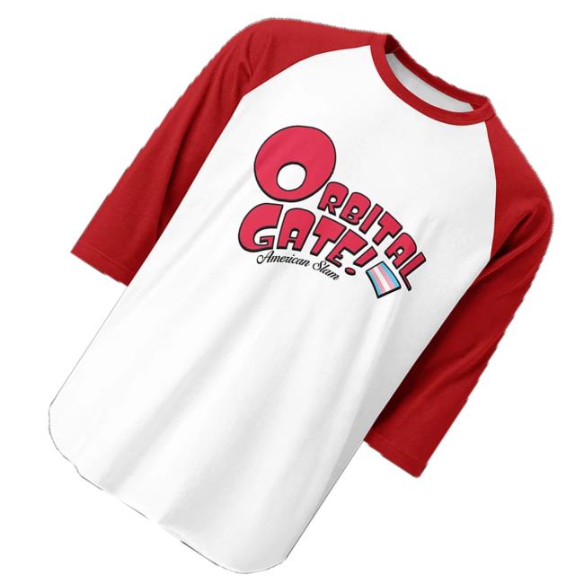 Orbital Gate Merch Store American Slamming Sports Raglan 3 Orbital Gate Merch Store American Slamming Sports Raglan