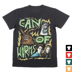 Paradise Of Flowers Store Merch Shop 7. Canofworms T-Shirt