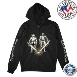 Paris Texas Merch Store Tlmwasg Zip Up Hoodie Black