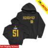 Pbr Merch Shop Store Idaho Football Black Sideline Hoodie