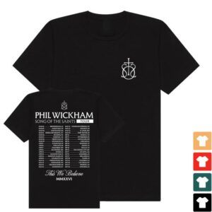 Phil Wickham Merch Shop Sots Classic Tour Tee Shirt