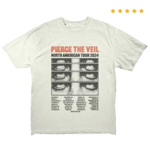 Pierce The Veil Merch Shop Store Eyes Dateback Tee