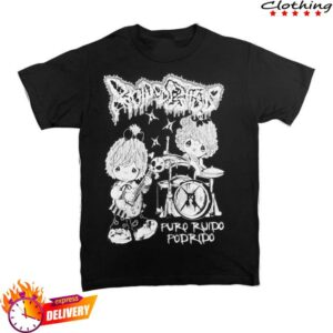 Piledflesh Store Merch Shop Ruido Destruido P.R.D Tee