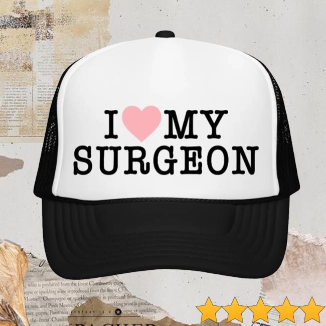 Pink Sweatsuits Merch Store I Love My Surgeon Hat Black 2 Pink Sweatsuits Merch Store I Love My Surgeon Hat Black