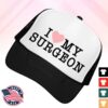 Pink Sweatsuits Merch Store I Love My Surgeon Hat Black 1 Pink Sweatsuits Merch Store I Love My Surgeon Hat Black
