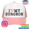 Pink Sweatsuits Merch Store I Love My Surgeon Hat Light Pink