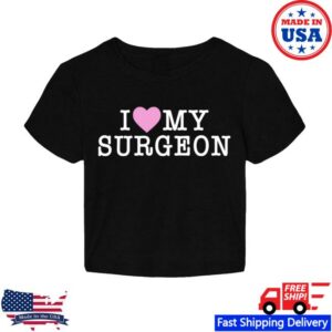Pink Sweatsuits Merch Store I Love My Surgeon Shirt Black