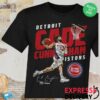 Pistons313 Store Merch Shop Detroit Pistons Cade Cunningham Windmill T-Shirt