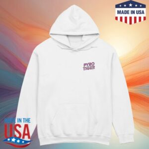 Pyro Tiger Merch Store Flame Tiger Hoodie