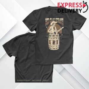 Red Clay Strays Merch Store Red Clay Strays Tour Houston Tx 26' T-Shirt Full Chest