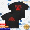 Red Leather Merch Store Mountains And Hat Tahoe T-Shirt