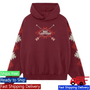 Red Leather Merch Store Red Leather Arrows Hoodie