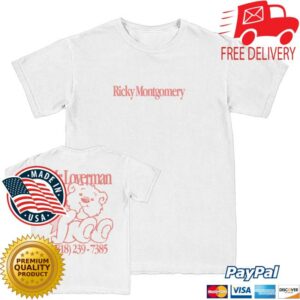 kenny Ricky Montgomery Store Shop Merch Mr Loverman Tee