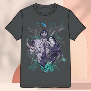 Riot Games Merch Arcane Jayce And Viktor Foil Tee