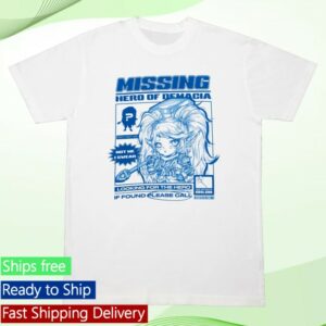 Riot Games Store Merch Poppy Missing Hero Tee
