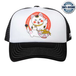 Ripndip Merch Shop Lucky Nerm Tokyo Trucker Hat (Black)s