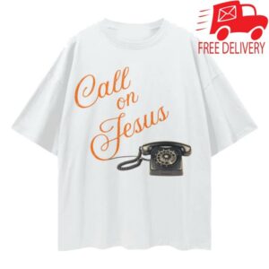 kenny Rising Apparel Merch Shop Call On Jesus Drop Shoulder Tee