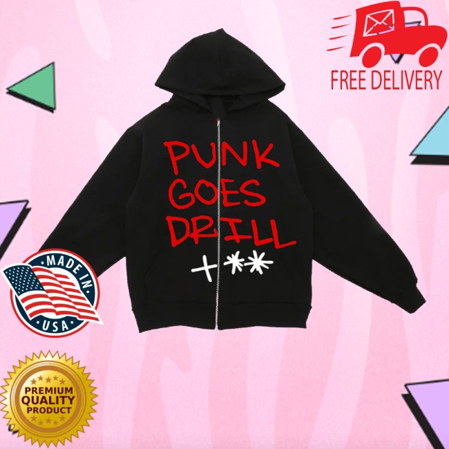 Roc Nation Merch Store Punk Goes Drill Zip Hoodie 2 Roc Nation Merch Store Punk Goes Drill Zip Hoodie