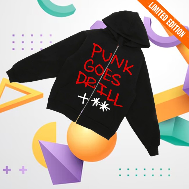 Roc Nation Merch Store Punk Goes Drill Zip Hoodie 3 Roc Nation Merch Store Punk Goes Drill Zip Hoodie