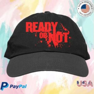 Rucking Fotten Merch Store Ready Or Not Promotional Embroidered Dad Hat