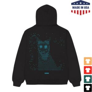 kenny Run For Cover Records Merch Store Basement Ascii Cat Hoodies kenny Run For Cover Records Merch Store Basement Ascii Cat Hoodies
