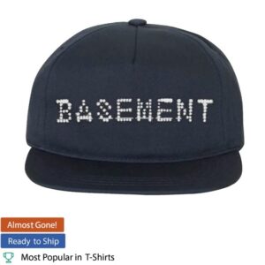 kenny Run For Cover Records Merch Store Basement Pixel Logo Hat