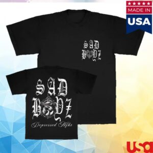 Sad Boyz Merch Shop Sad Boyz Old English Tee