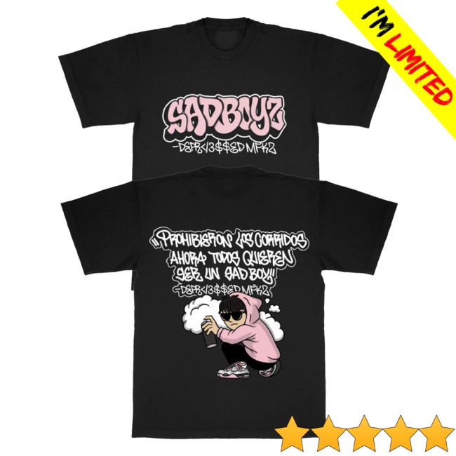 Sad Boyz Merch Store Graf Shirt 5 Sad Boyz Merch Store Graf Shirt