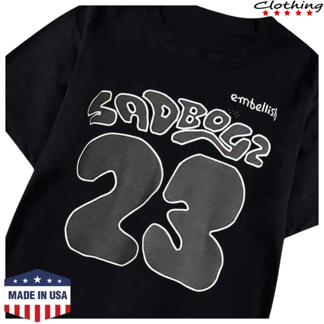 Sad Boyz Store Merch Embellish X Sad Boyz 23 Shirt 5 Sad Boyz Store Merch Embellish X Sad Boyz 23 Shirt