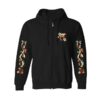 Shark Robot Merch Store Spindlehorse Year Of The Horse Logo Zip-Up Hoodie