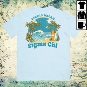 Sigma Chi Merch Store Drop 025 Sigma Chi Spring Break T-Shirt