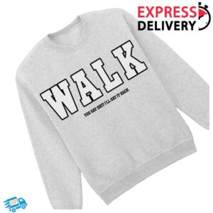 kenny Skye Newman Merch Shop Walk Grey Crewneck Sweatshirts